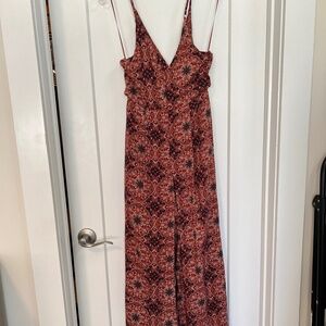 jumpsuit, long with split legs